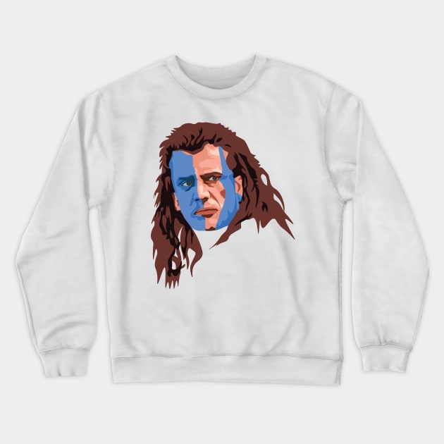 Braveheart Crewneck Sweatshirt by FutureSpaceDesigns